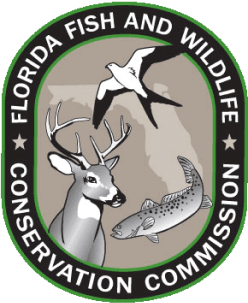 Florida Fish & Wildlife logo illustration, how much does a Florida hunting license cost concept.