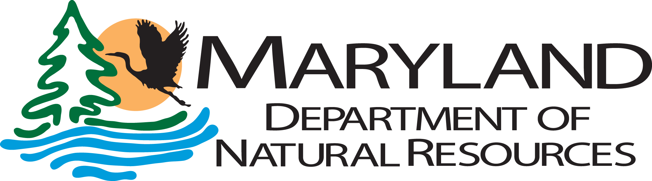 Maryland Natural Resources logo, how much does an MD hunting license cost concept.