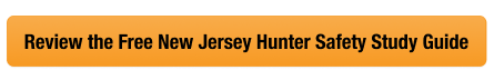 Button with text to review the free New Jersey study guide how much does NJ hunting license cost concept. 
