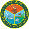 South Dakota Dept. of Natural Resources logo, how much does a SC hunting license cost concept.