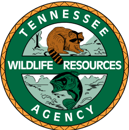 Tennessee Wildlife Resources Agency logo, how much does a TN hunting license cost concept.