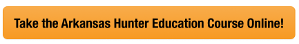 CTA button to take the Arkansas hunter education course online, get an Arkansas hunting license concept. 