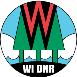 Wisconsin DNR logo, how to get a hunting license in Wisconsin concept.